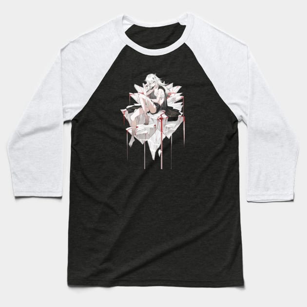 Lappland Blood - Arknights Baseball T-Shirt by Krin